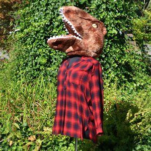 NWOT Modcloth 2X Red Black Plaid Top